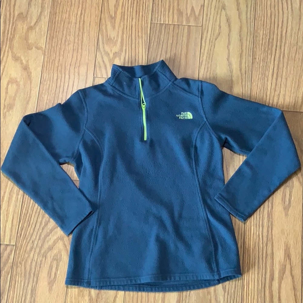 North face fleece quarter zip